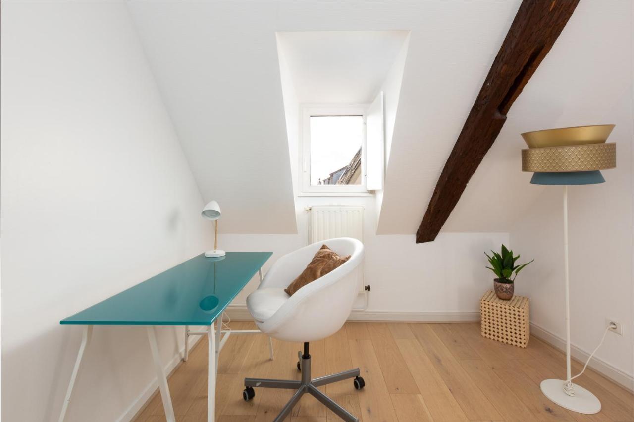 Petite France-Cathedrale, Duplex 100M2- 3 Chambres Strasbourg Bagian luar foto