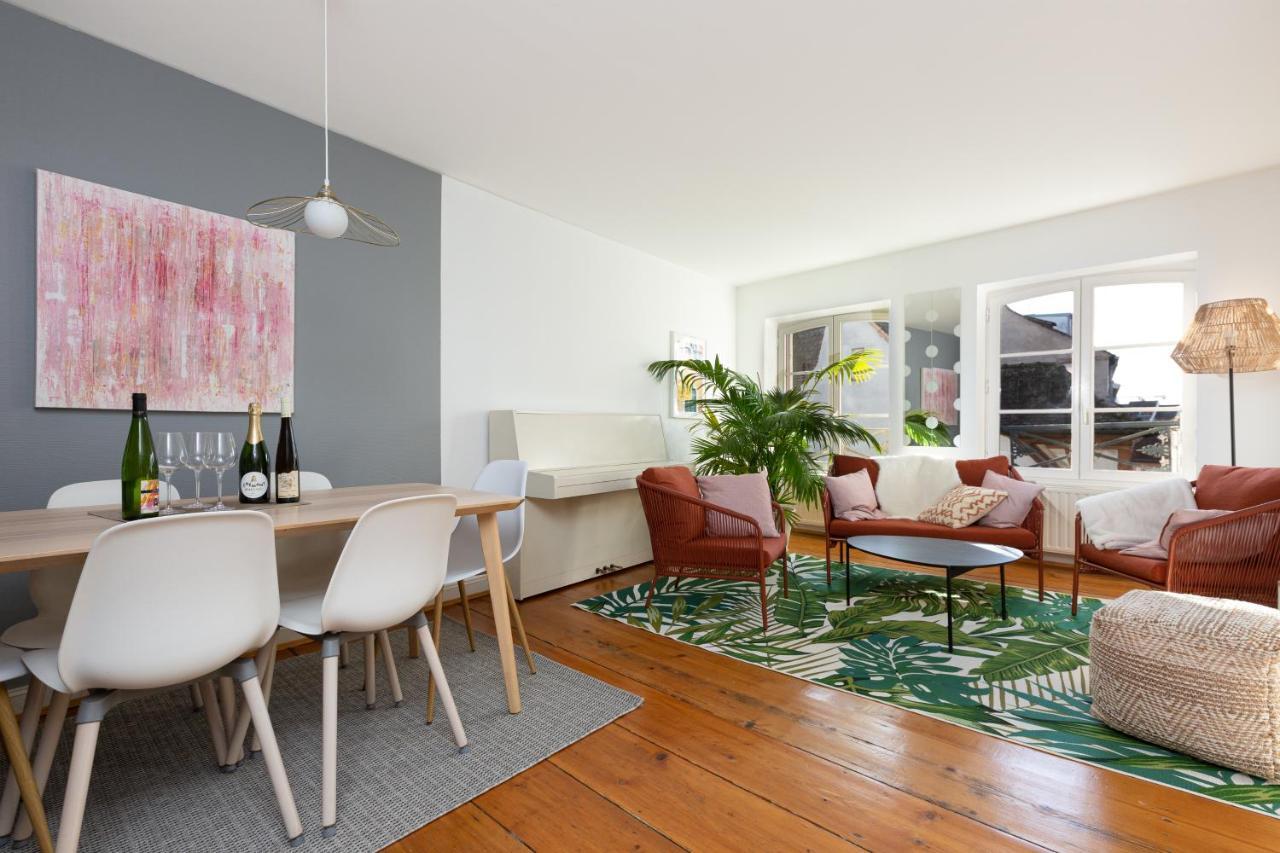 Petite France-Cathedrale, Duplex 100M2- 3 Chambres Strasbourg Bagian luar foto